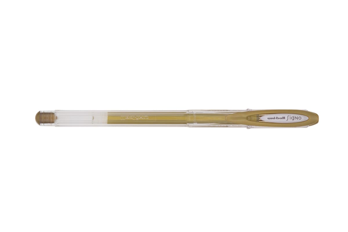 Lápiz gel signo noble gold uniball1
