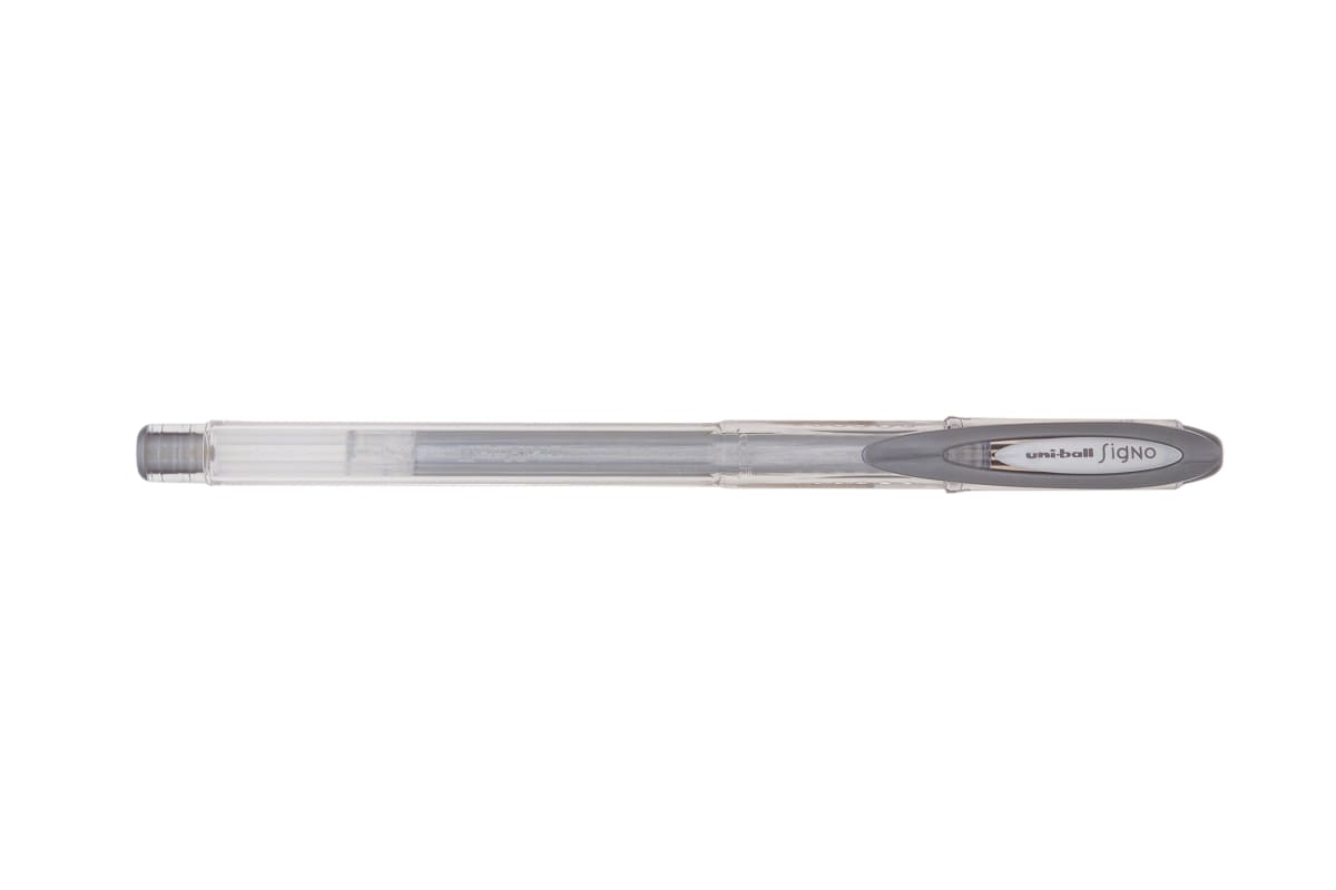 Lápiz gel signo noble silver uniball1