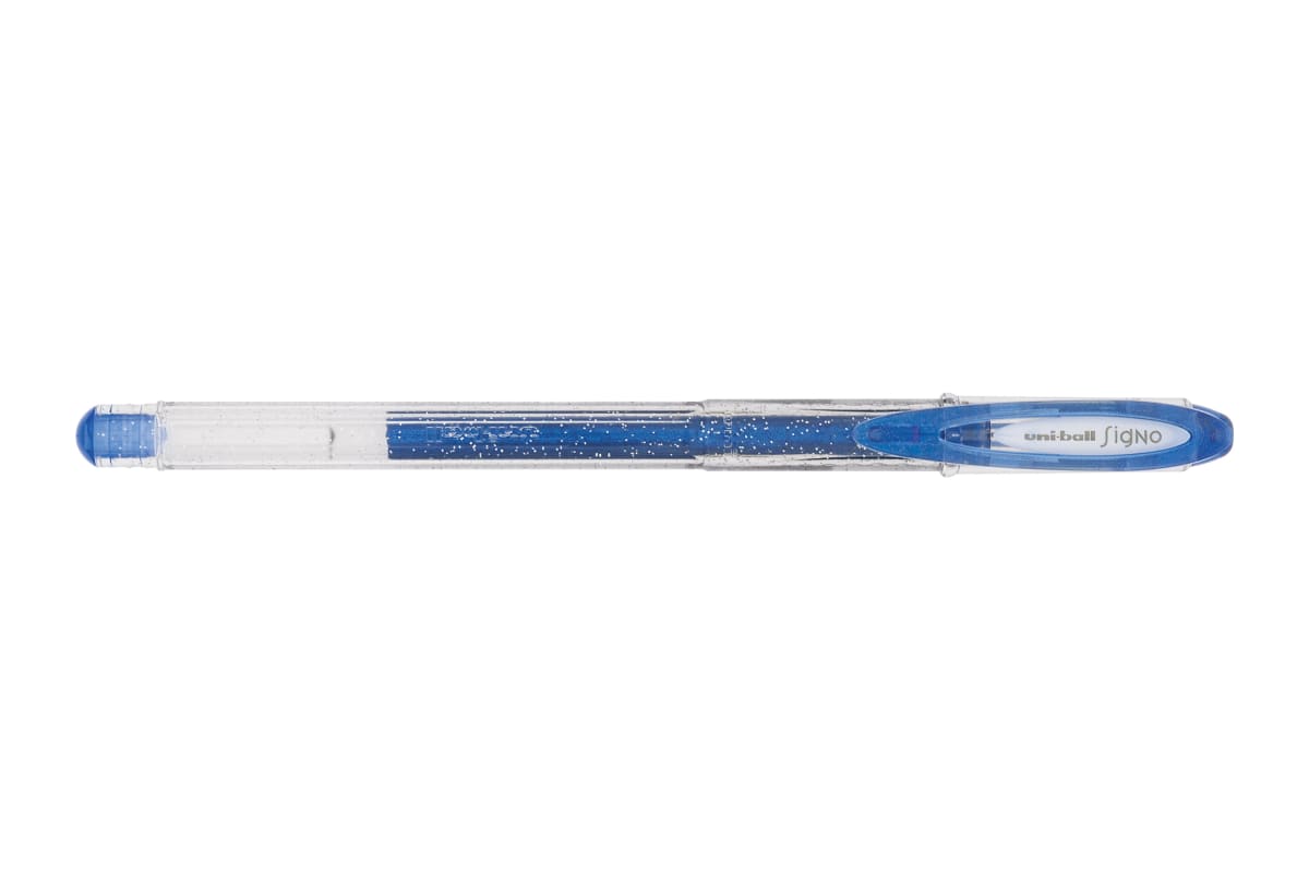 Lápiz gel signo sparkle blue uniball1