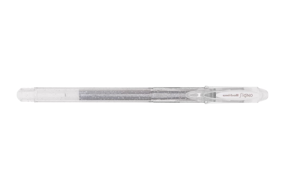 Lápiz gel signo sparkle silver uniball1