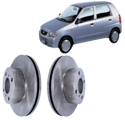 PAR DISCO DE FRENO DELANTERO SUZUKI ALTO 2006/20191