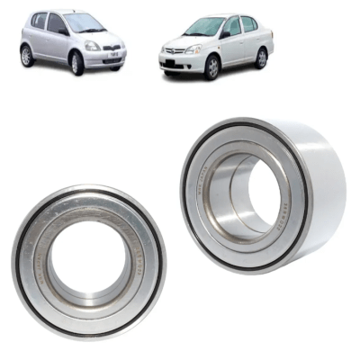 Par Rodamientos Japoneses Delanteros Toyota Yaris 1999-20051