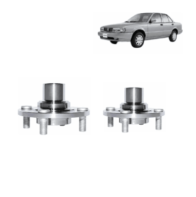PAR MAZA RUEDA DELANTERA 4 PERNOS / NISSAN V16 1990/20101
