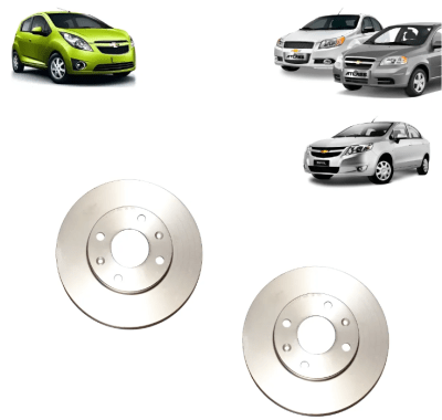 PAR DISCO FRENO CHEVROLET SPARK GT 235X59 2010/20161