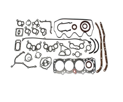 JUEGO EMPAQUETADURA MOTOR // NISSAN V16 T/ROJA / GRAFITO SIN RETENES DE VALVULA1