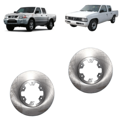 Par Disco Freno Delantero Nissan Terrano D22 2.4 1998/20101