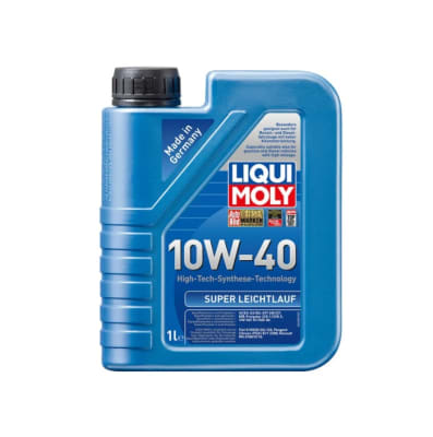 aceite 1 litro Super Leichtlauf 10W-40 liqui moly AZUL1