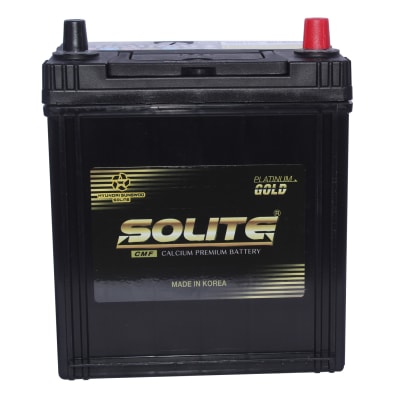 BATERIA 40 AMP 50B19L CCA370 / BORNE DELGADO/ CON PESTAÑA / SOLITE1