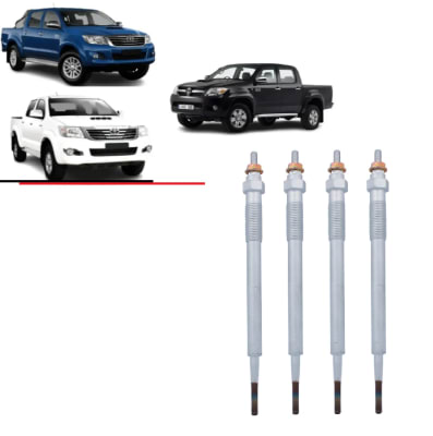 Bujia Incandescente Toyota Hilux 2.5 3.0 2005-2015 PACK1
