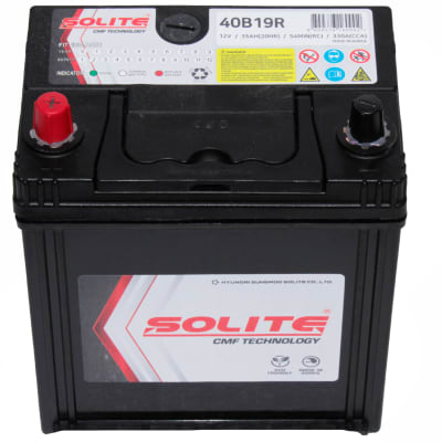 BATERIA 35AH AMPERES + IZQ / BORNE DELGADO / CCA3301