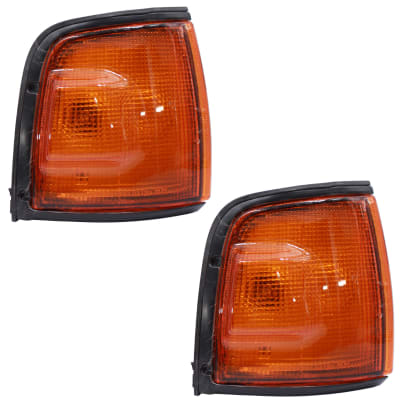 FAROL PUNTA TAPABARRO DEL RH - AMBAR-NEGRO / CHEVROLET LUV 1.6 - 2.31
