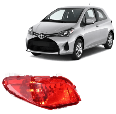 FAROL PARACHOQUE, TOYOTA YARIS 1500 1NZ-FE NCP150 14/17 TRAS DERECHO, DEPO1