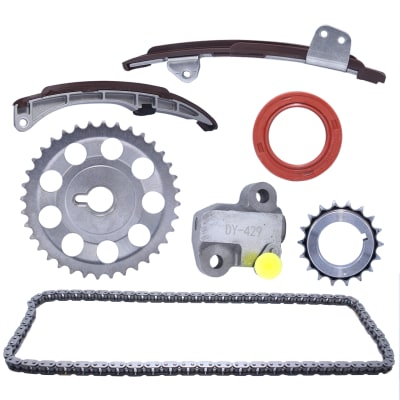 KIT DISTRIBUCION, TOYOTA YARIS SPORT 1300 2NZ-FE 1999-2015 CON CADENA 7 PIEZAS TOTO JAPON1