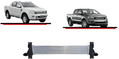 RADIADOR INTERCOOLER MAZDA BT50 2.2 P4AT 11/20 WURTEX1