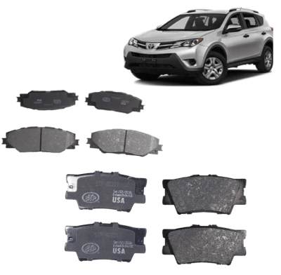 Kit Pastillas Freno Toyota Rav4 2013/2018 Delanter+trasera1