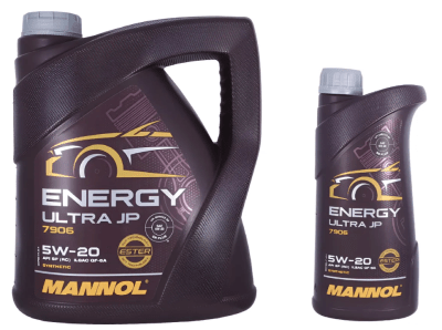 Aceite Motor Mannol 5w20 5 Litros - Sintético Sn C3 - Pack1