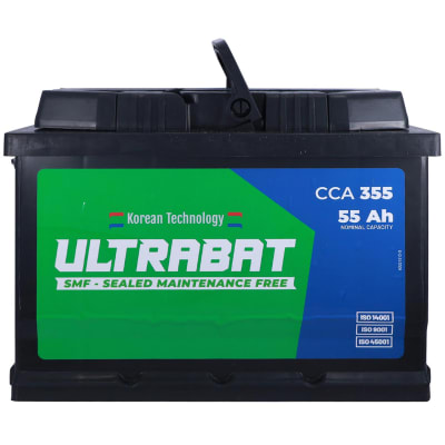 BATERIA 55AH CCA355 ULTRABAT (- +) L242-AN172-AL1741