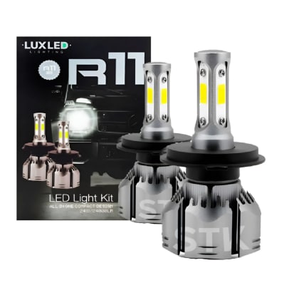 KIT DE AMPOLLETAS LED R11 9006 24000LM 6500K CHIP 40MIL HRS1
