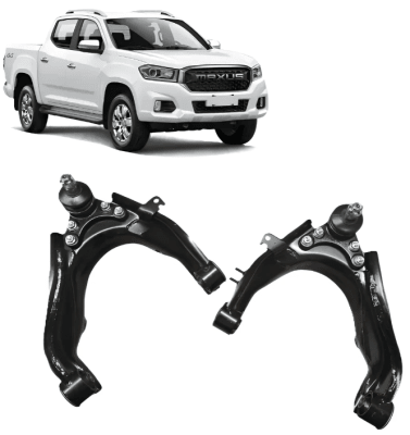 PAR DE BANDEJAS SUPERIOR LH-RH 2WD/4WD CON ROTULA MAXUS T60 2018/20221