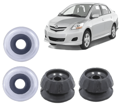 PAR RODAMIENTO CAZOLETA DEL YARIS 1.5 /  PAR CAZOLETA AMORTIGUADOR TOYOTA YARIS 1.5 06/131