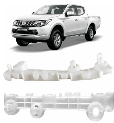 Par De Ménsulas Para Parachoque Mitsubishi L200 2016-20181