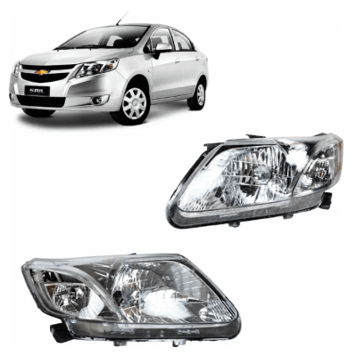 Par Ópticos Delanteros Chevrolet Sail 1.4 2011-2017 El Par Ambos Lados1