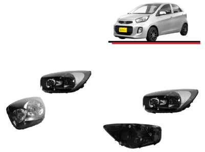 OPTICO LH FONDO NEGRO KIA MORNING 1.0 1.2 2011 AL 20161