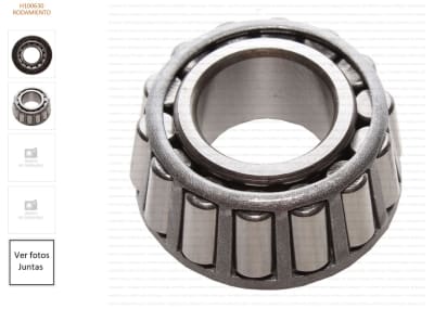 RODAMIENTO RUEDA DELANTERA EXT 21.5x50x14x18 / HYUNDAI H100 GRACE / CHEVROLET LUV1