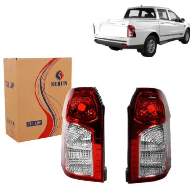 Farol Trasero Para Ssangyong Actyon Sport 2012-2020 El Par Ambos Lados Rojo/blanco1