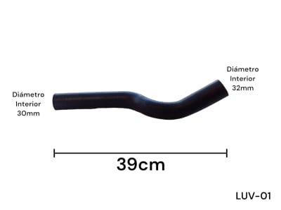 MANGUERA RADIADOR SUPERIOR / CHEVROLET LUV 79/811