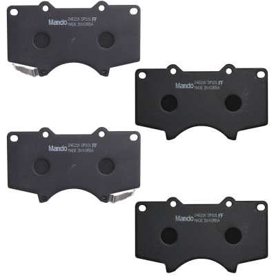 JUEGO PASTILLA FRENO TOYOTA HILUX 1KD/2KD/1GD/2GD TAHILANDESA 12/19 DEL MANDO1
