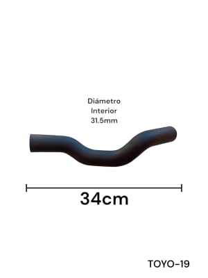 MANGUERA RADIADOR SUPERIOR / TOYOTA HILUX RN85 19921