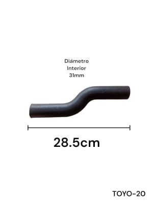 MANGUERA RADIADOR INFERIOR / TOYOTA HILUX RN85 19921