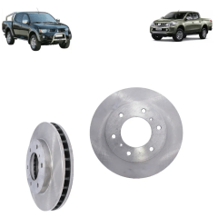 PAR DISCO FRENO DELANTERO / MITSUBISHI L200 2.4/2.5 2007/2016
