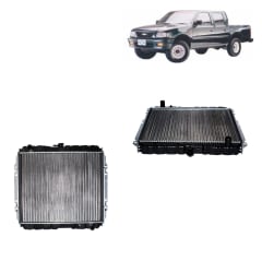 RADIADOR MOTOR / CHEVROLET LUV 2.2/2.8/ TIPO TUBO WURTEX