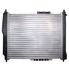 RADIADOR MOTOR CHEVROLET AVEO 2004/2016 SIN AIRE ACONDICIONADO MECANICO CORTO