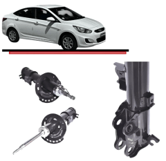 Par Amortiguador Delantero R/l Hyundai Accent Rb 1.4 11-14