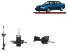 PAR AMORTIGUADOR DELANTERO R/L / NISSAN SENTRA 2 B14 1995/2001