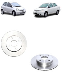 PAR DISCO FRENO VENTILADO 235*129.5 TOYOTA YARIS 1999/2005