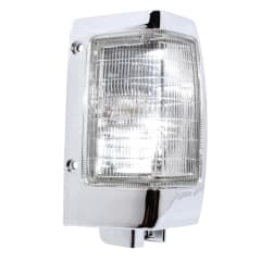 FAROL PUNTA TAPABARRO DELANTERO RH - BISEL CROMADO / NISSAN D21 2.4 93/10 TYC