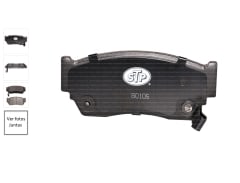 PASTILLA FRENO DELANTERO / NISSAN V16 1.4 90/92 - 1.6 93/97