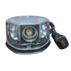 BALIZA LED AMBAR 8 LED LATERAL C/ IMAN(6 FUNCION)16CM ANCHO INF 7.5CM ALTO12/24V