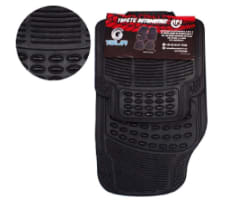 PISO GOMA NEGRO SET 4 PCS (DELGADO)