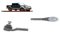 PAR TERMINAL DIRECCION EXTERIOR RL- CORTO / NISSAN TERRANO 2WD 98/06