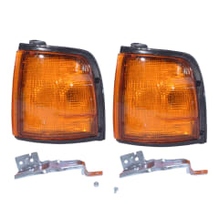FAROL PUNTA TAPABARRO DEL LH - AMBAR/NEGRO / CHEVROLET LUV 1.6 - 2.3