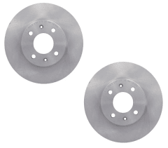 PAR DE DISCO FRENO PARA HYUNDAI ACCENT RB 2011/2019