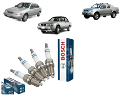 Pack Bujias Bosh Bkr5e11 Para Nissan V16 1.6 1993-1997