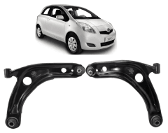 PAR BANDEJA SUSPENSION, TOYOTA YARIS 1500 1NZ-FE NCP93 06/13 DEL INF