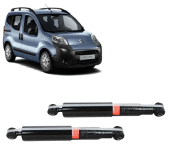 PAR AMORTIGUADORES TRASERO CITROEN NEMO 1.4 DIESEL 2012/2020 // BIPPER 1.3-1.4 2008-2017