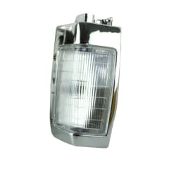 FAROL ESQUINA LH FONDO CROMADO NISSAN D21 1993/2011 JUSTAR
